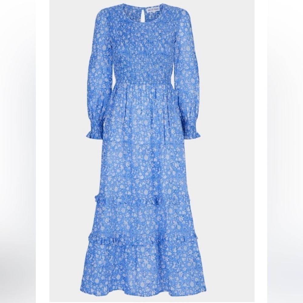 PINK CITY PRINTS
Cornflower Lolita Isabel Dress size large - Picture 11 of 12